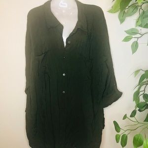 a.n.a button down shirt